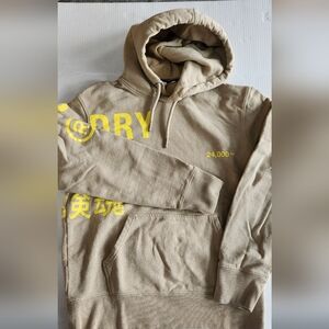 Superdry  Men's Tan Hoodie Size m